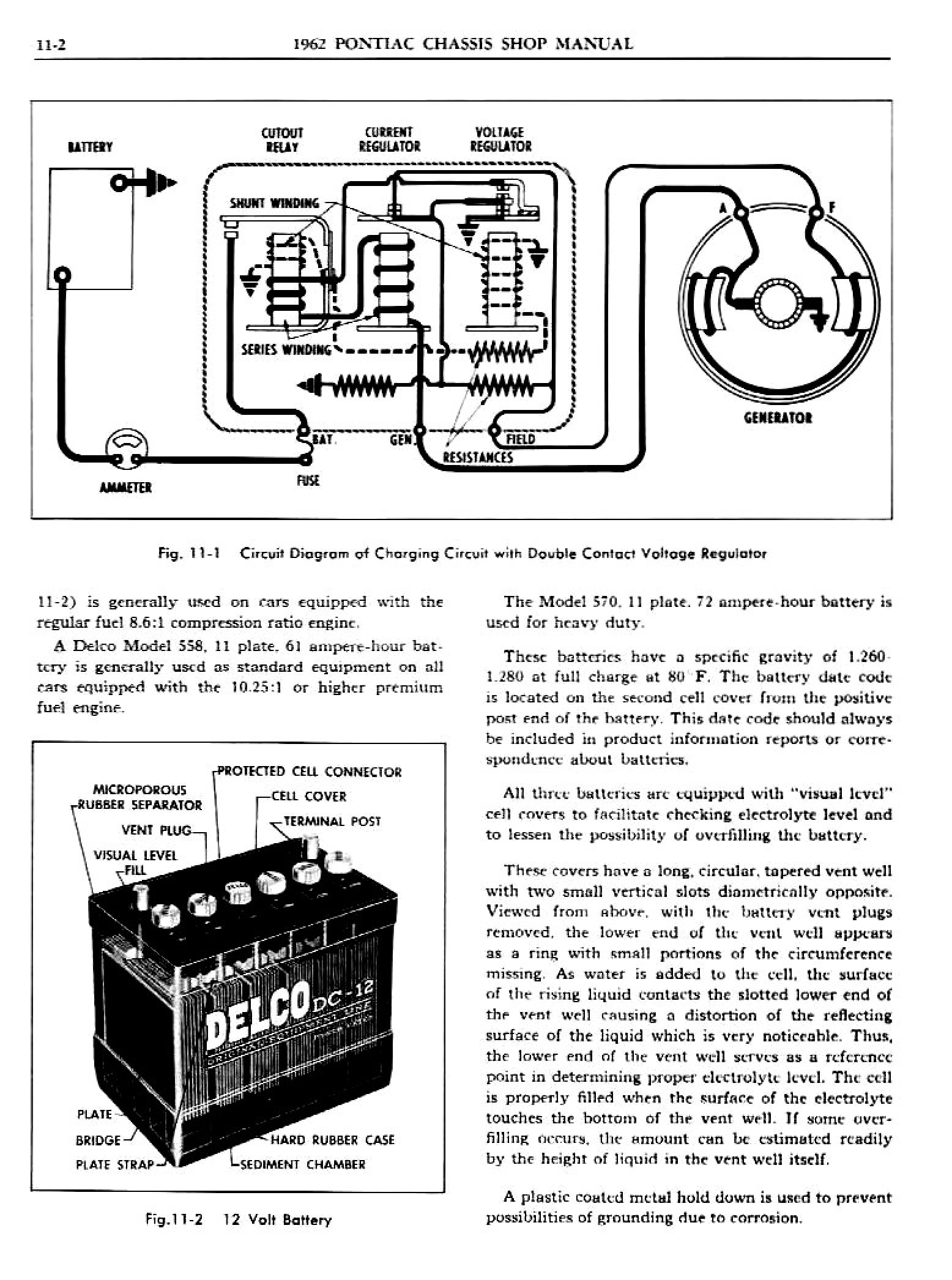 1962 Pontiac Chassis Service Manual- Electrical Page 2 of 89